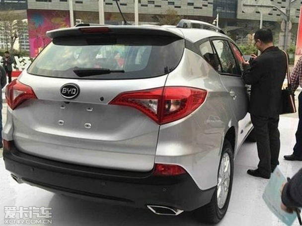 比亞迪S3諜照