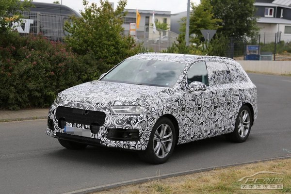 奧迪Q7 e-tron諜照