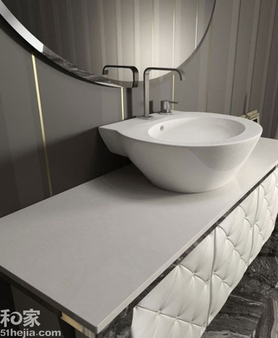 細(xì)節(jié)體現(xiàn)奢華 質(zhì)感衛(wèi)浴空間案例
