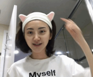 景甜頭戴某寶發帶