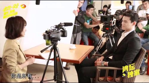 孫楊拍攝花絮 圖片來源:芒果TV視頻截圖
