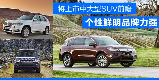 將上市中大型SUV前瞻 品牌力超強