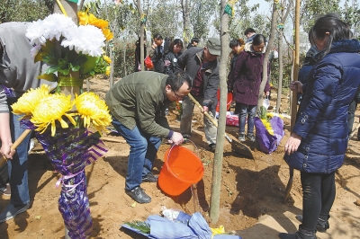 鄭州第十屆集體樹葬公益活動(dòng)舉行 10年來868個(gè)家庭參與其中