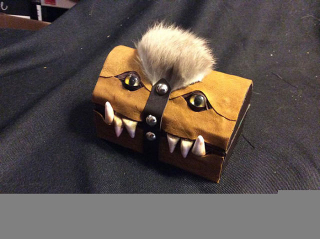 如此奇葩的行李箱,絕對可以把小偷嚇跑