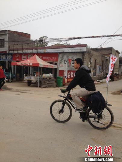 男子服刑17年出獄騎行萬(wàn)里開(kāi)啟懺悔之旅(圖)