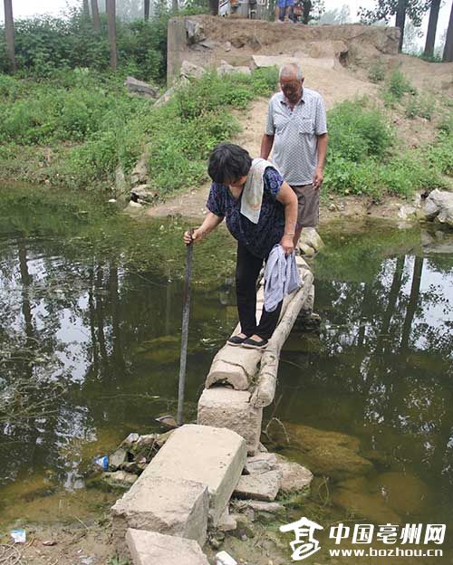 渦陽橋毀近4年 無人修