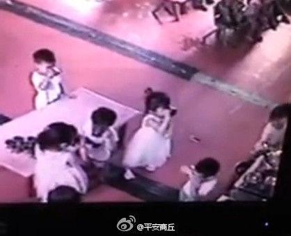 河南一幼兒園女教師掌摑2名兒童 警方:已被行拘