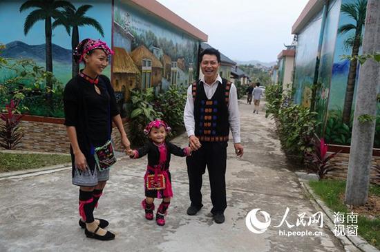 瓊海會山加腦村 旅游扶貧,助苗胞脫掉窮帽子