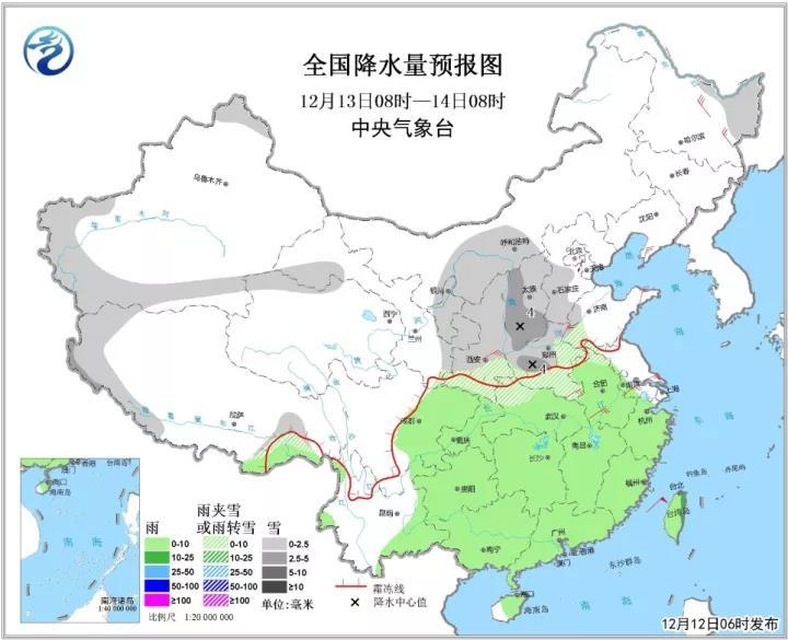 多地迎入冬來最低溫!這些地方終于迎來初雪……
