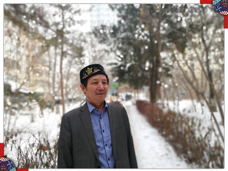 全國人大代表賈爾恒·阿哈提。(記者何川攝)