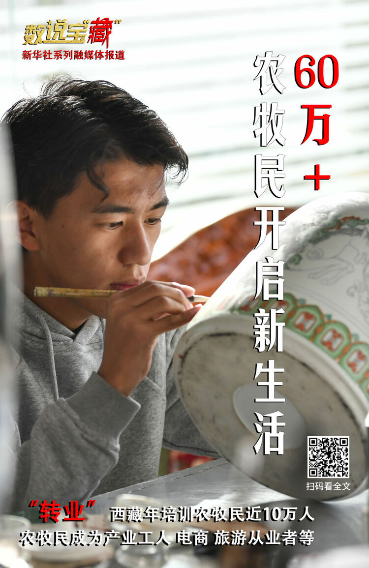 從這組數說寶“藏”海報,看西藏今日幸福生活