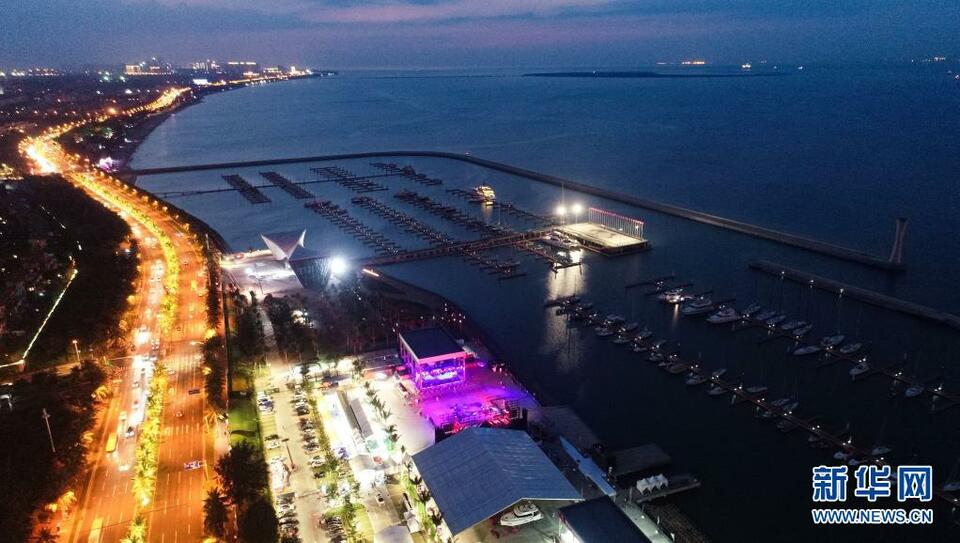 新華全媒+|“天空之眼”瞰海口